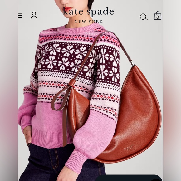 NWT KATE SPADE SMILE Large Shoulder Bag in Black!! Never used!! - Picture 14 of 15